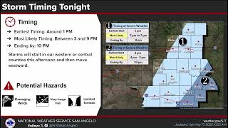 West Central Texas Weather Briefing - 05/17/25