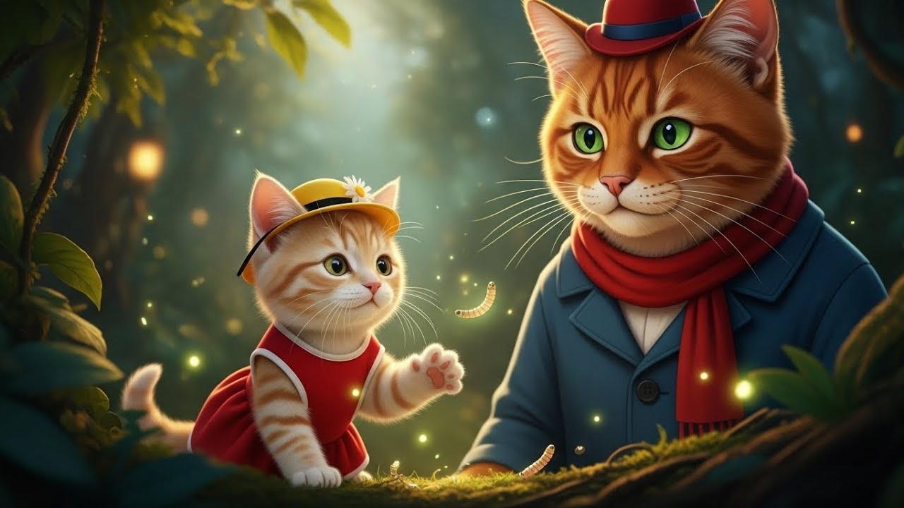 Mama Cat and Baby Cat’s Magical Forest Adventure 🌲 | 60 Mintues - YouTube