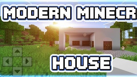 Easiest Modern House Tutorial in Minecraft! #minecraftrealistic #minecraftbuilds