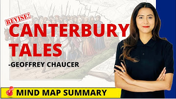 Canterbury Tales - Chaucer | Easiest Mind-Map Explanation | Sunaina Jethani