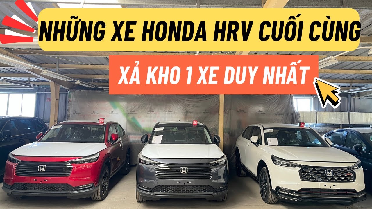 Cập nhật giá HONDA-HRV | Những xe cuối cùng 2025 + Xả kho giá cực tốt duy nhất 1 xe