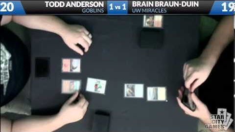 Todd vs BBD 11/23/2012 - UW Miracles vs Goblins