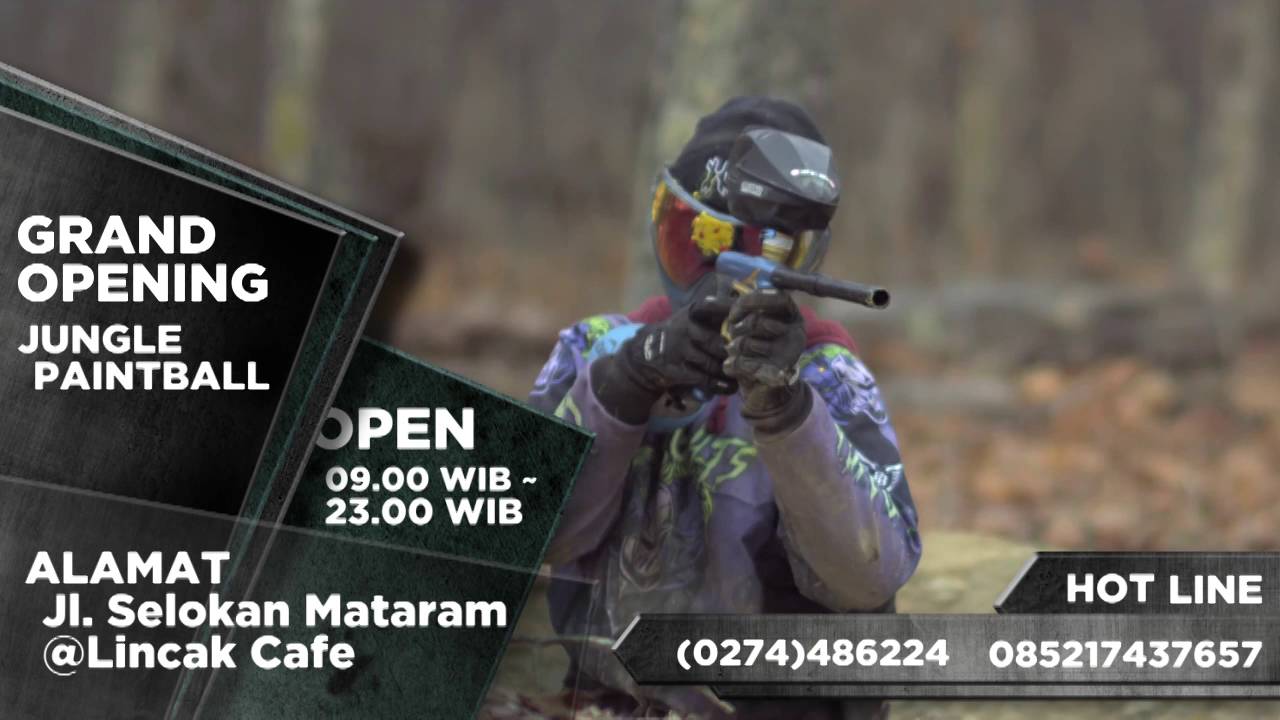 Jungle Paintball Jogja YouTube