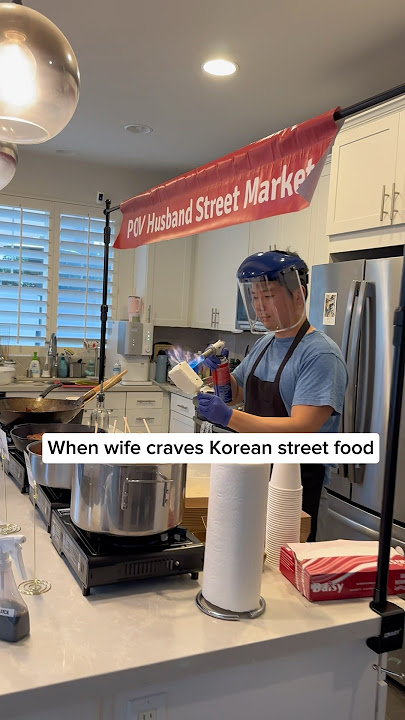 When wife wants Korean street food