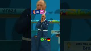 Cezar Rating Performance In Brazil Vs Germany Football Match