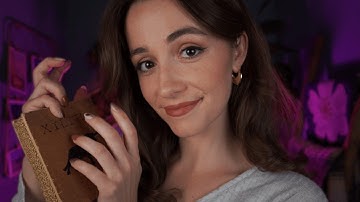 ASMR | Tapping, Scratching, & Whispers 💜 (for tingles and sleep)