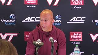 Information Virginia Tech Football: James Franklin Cal Post Game Guide