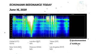 Schumann Resonance Today 24/7 Live Graph