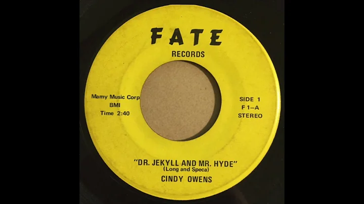 Dr. Jekyll and Mr. Hyde - Cindy Owens
