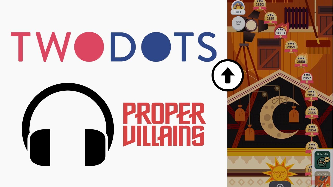 Ремикс в наушниках—Пыльные точки (Proper Villains)．Карта—Коридор Механики a 1 Больше Two Dots