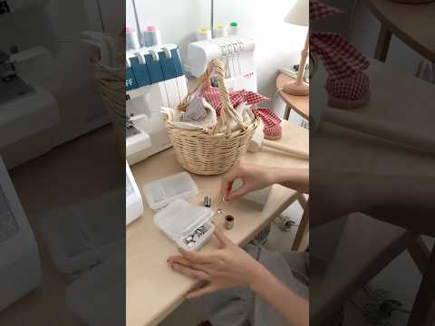 자투리원단으로 콩단추 만들기❥𓂃𓏧