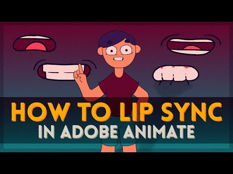 How to Lip Sync | Adobe Animate Tutorial [UPDATED: Link in Description]