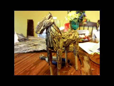 Tree Bark Horse #13