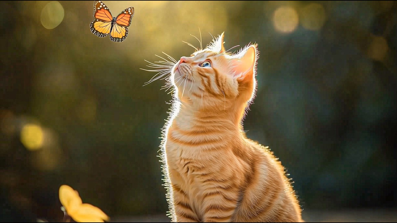 Cat’s Favorite Music 🎧 Cat Calming Music & Gentle Night Atmosphere Supporting Cat Sleep