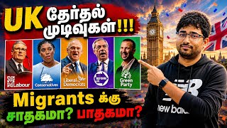ILR முற்றாக நீக்கப்படும் - Nigel Farage | UK தேர்தல் முடிவுகள் Migrants மீதான தாக்கம் | Rimaz VLOG
