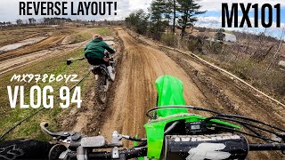 They REVERSED The Track! (MX101) - MX978Boyz Vlog 94
