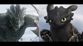 Drogon Vs. Toothless! The Touch!