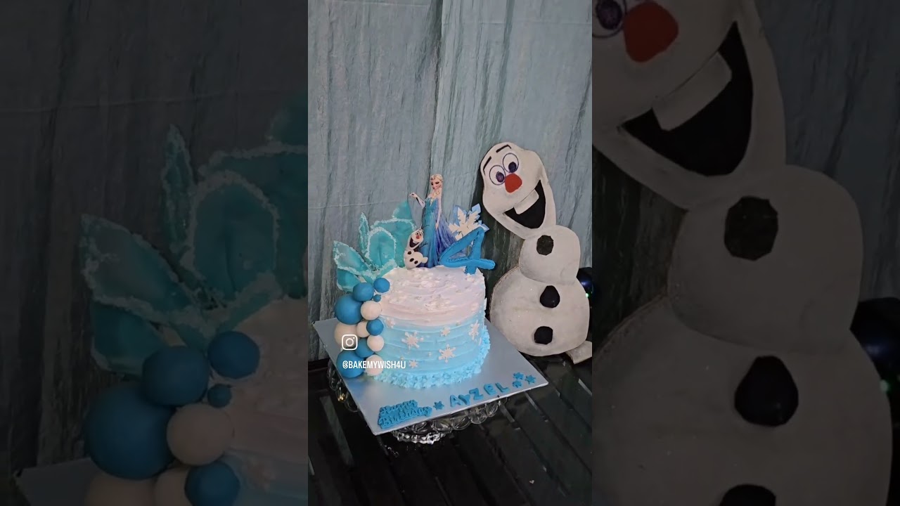Elsa Birthday cake 