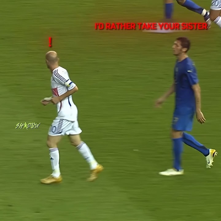 The Reason of Zidane Famous Headbutt💀🔥 #viralvideo #cr7 #football #trending #fyp