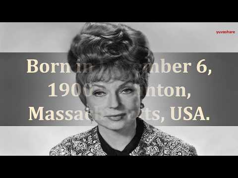 Video: Agnes Moorhead: Biografia, Carriera, Vita Personale