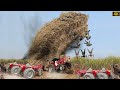 Massey Ferguson 385 Tractor Unbelievable Power Test | Alghazi Tractor Extreme Power | 4k Ultra HD