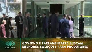 Governo e parlamentares buscam melhores soluções para produtores rurais