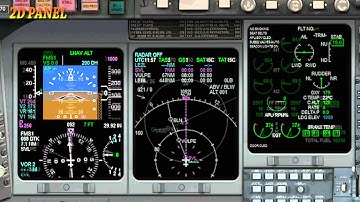 BOMBARDIER CRJ 700 2D PANEL FOR FSX