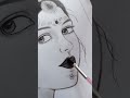 how to draw charcoal painting #theartbeauty_24