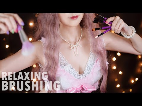 ASMR MAKO | Relaxing Brushing You🖌 ผ่อนคลายกับสารพัดแปรง