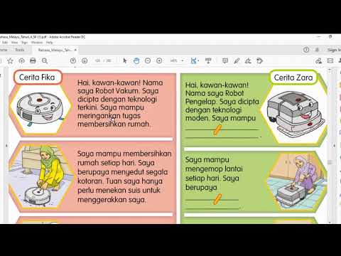 Bahasa Melayu Tahun 4 I Seni Bahasa M S 118 Youtube