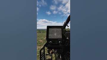 DCS World | Scouting An Airfield In The Gazelle #Shorts