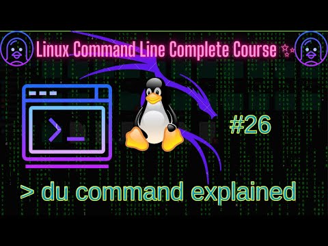 Capa de du command explained   // Master Linux Command line #26 #linux
