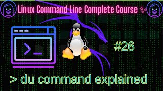 du command explained   // Master Linux Command line #26 #linux