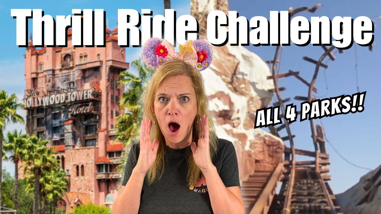 Can We Ride EVERY Thrill Ride at Disney World in ONE DAY??? (4 Park ...