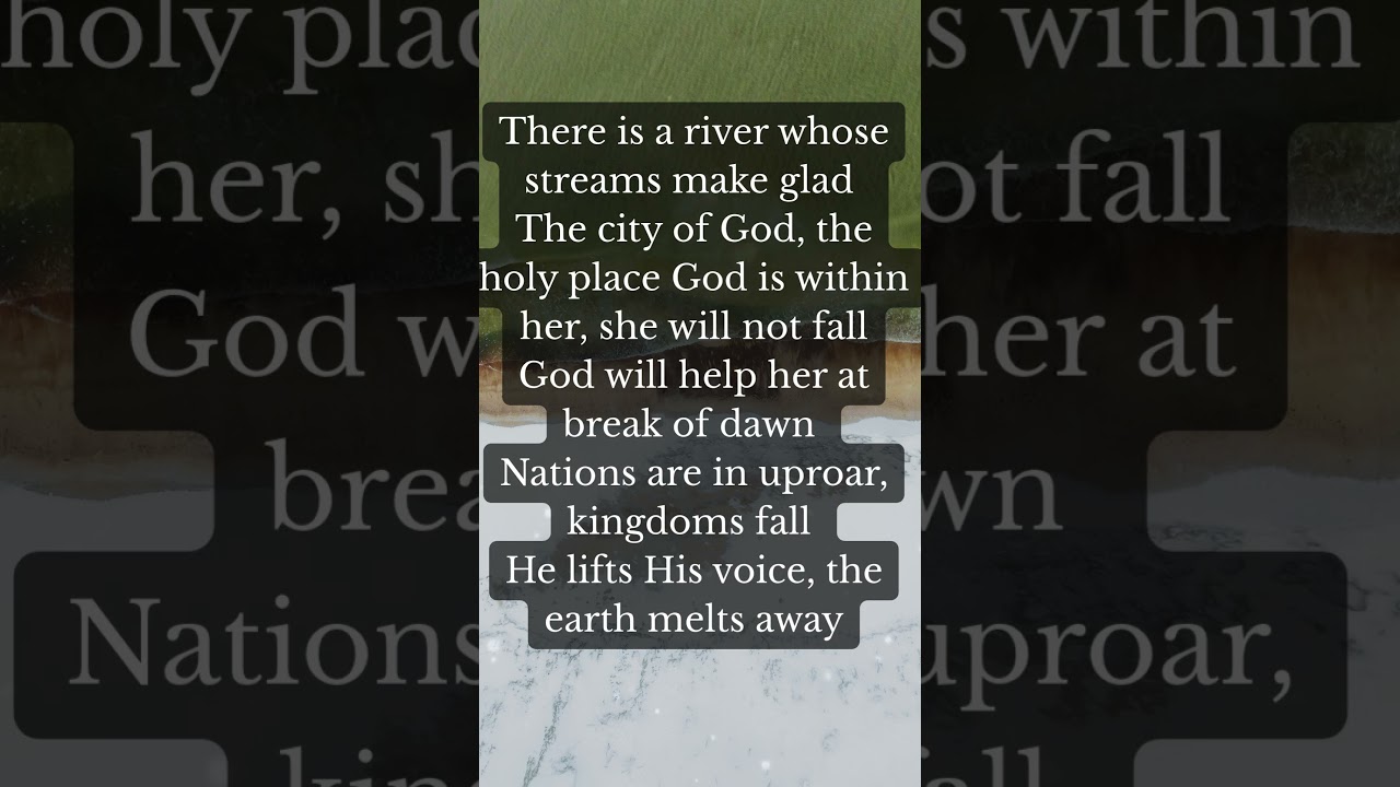 Бог — наше убежище (Псалом 46) | Успокойтесь и познайте | Эстетическое богослужение (видео с текс...