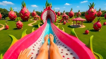 🌊Which Magical Waterslide Would You Like to Ride? | Super-Satisfying AI ASMR Dream Slides✨