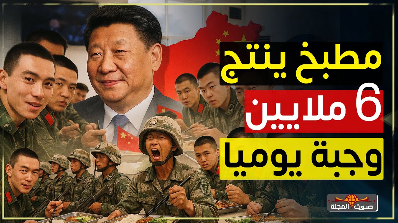 كيف تُطعم الصين 2 مليون جندي؟ أسرار الجيش الأكبر في العالم!