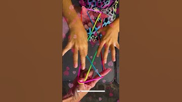 🧶 Strings of Fun! Cat’s Cradle Time with Lele & Mom 💖 | Sweet Family Moments 🌟#familylove