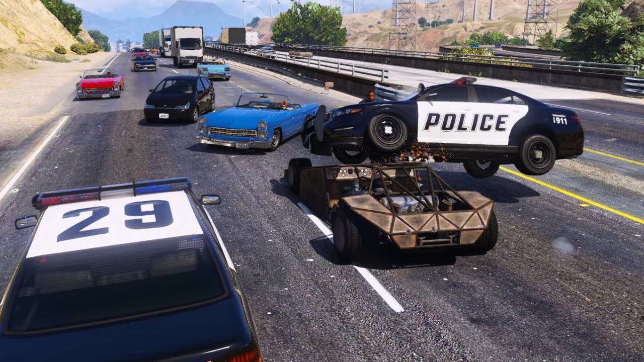 GTA V CRAZY RAMP BUGGY CRASHES COMPILATION DESTRUCTION GTA 5 CAR CRASHES #41 | CrashDestructions