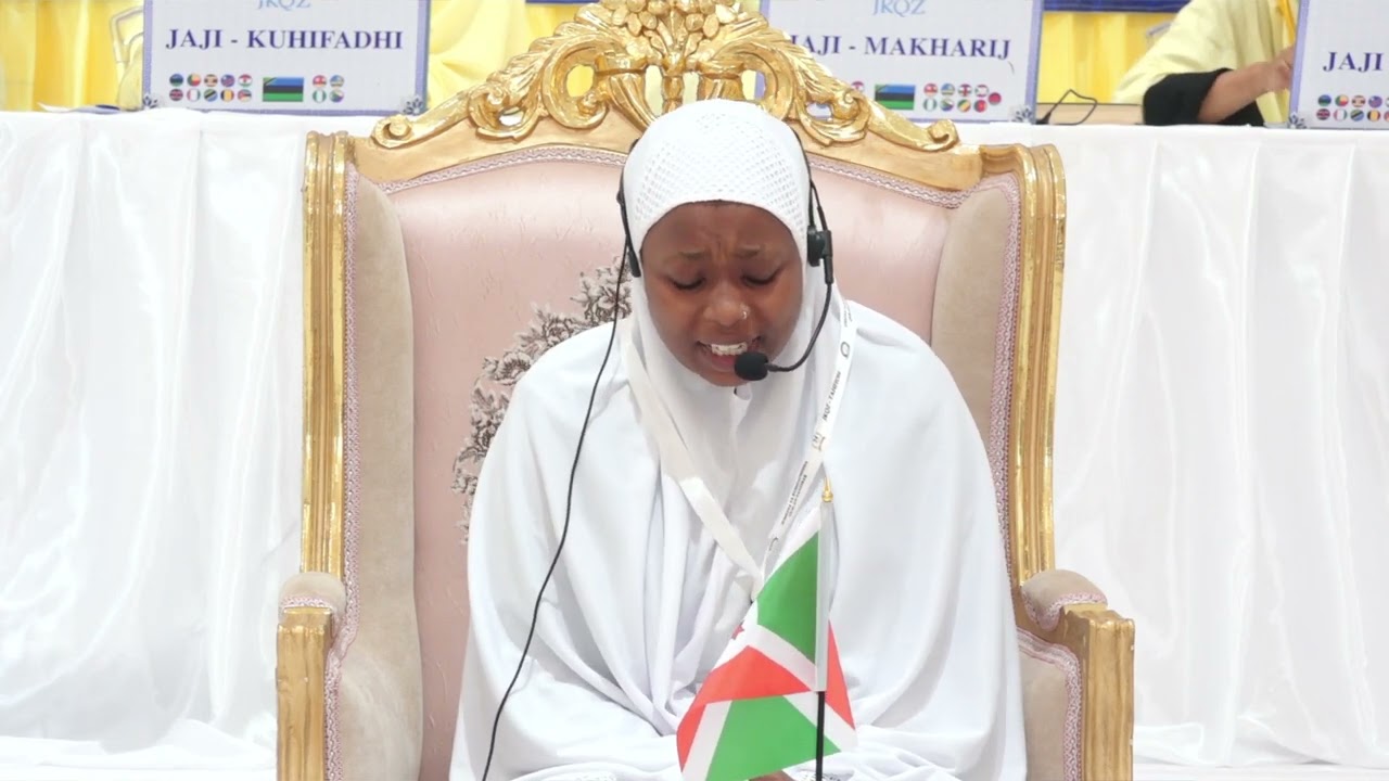 UTAPENDA ANAVOSOMA HUYU MSHIRIKI KUTOKA BURUNDI