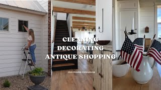 Primitive Colonial | Decorating With Antique Store Finds And A Touch of Americana