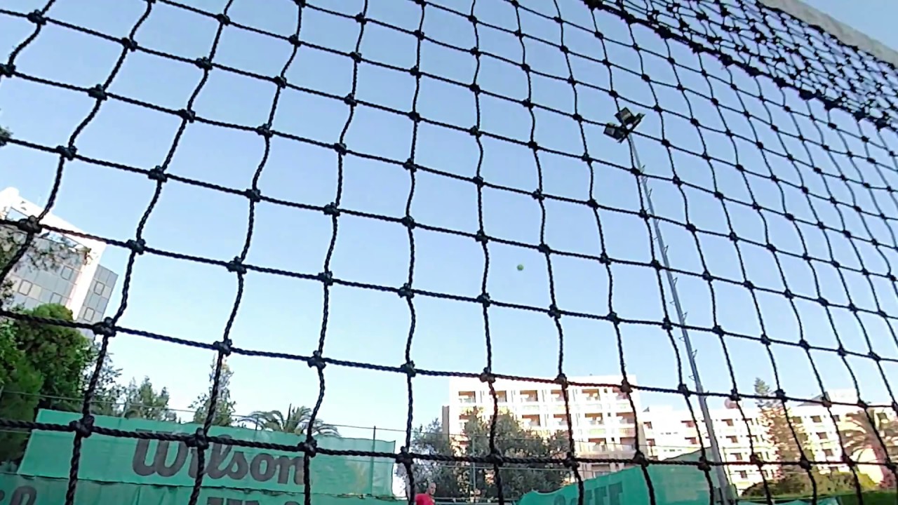 Playing Tennis -  Gopro Fusion