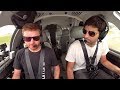 My 2nd TIME FLYING A JET! - Flight VLOG