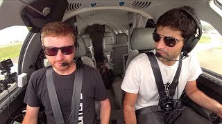My 2nd TIME FLYING A JET! - Flight VLOG