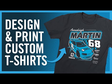 How To Design And Print Custom Apparel: Racing and Motorsports T-Shirts