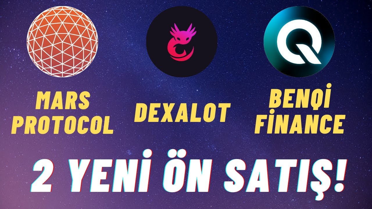 2 YENİ ÖN SATIŞ PROJESİ! MARS PROTOCOL - DEXALOT - AVAX LIQUID STAKING!