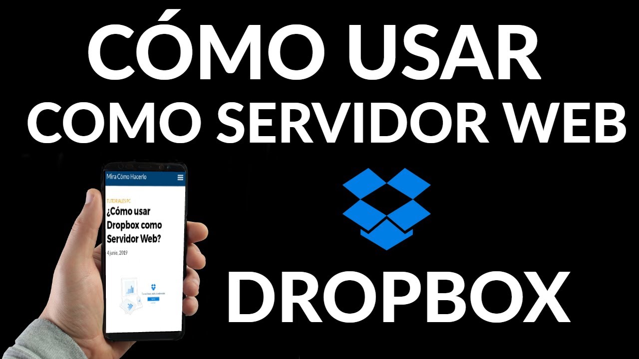 Cómo usar Dropbox como Servidor Web