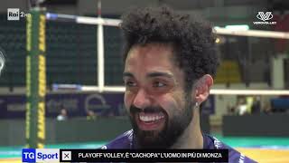 Fernando Kreling ai microfoni di Rai Sport post Trento G2