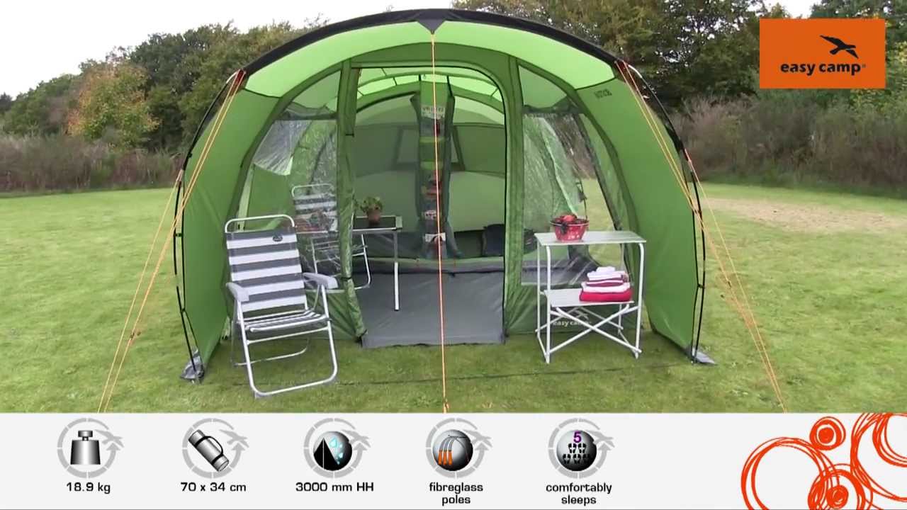 Bisschop Professor Gedachte Easy Camp Boston 500 Tent | Just Add People - YouTube