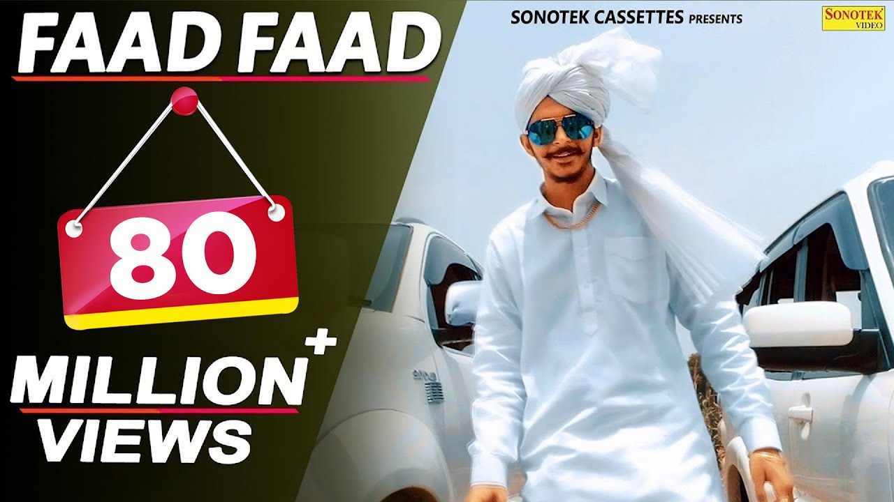 GULZAAR CHHANIWALA   FAAD FAAD Official Video  Latest Haryanvi Songs Haryanavi 2018  Sonotek